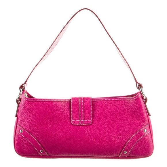 BURBERRY RARE FIND BARBIE PINK SHOULDER BAG. - Picture 10 of 11